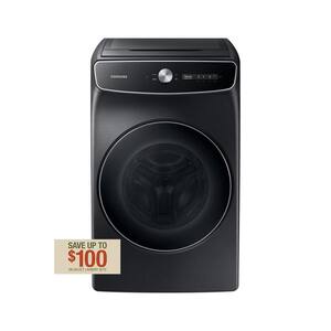 6 cu. ft. Smart High-Efficiency Front Load Washer with Super Speed in Brushed Black