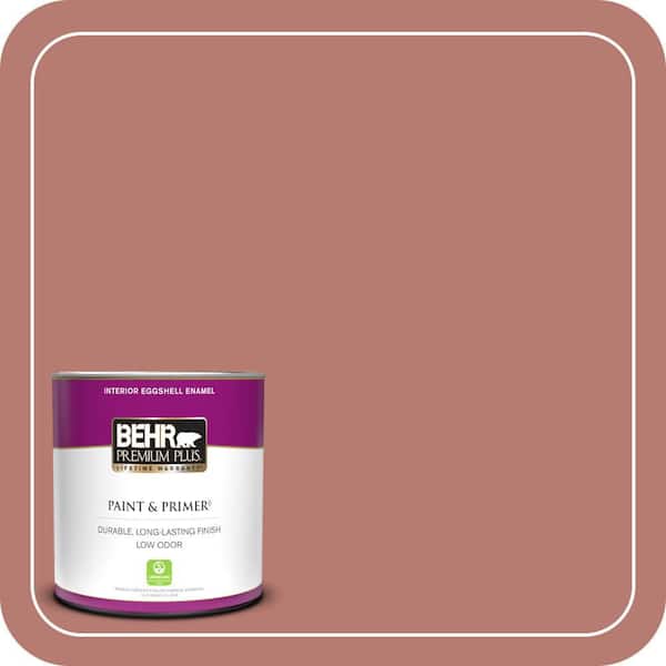 BEHR PREMIUM PLUS 1 qt. #PPU2-10 Heirloom Eggshell Enamel Low Odor Interior Paint & Primer