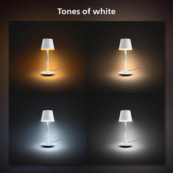 Philips Hue 13.78 in. White Indoor/Outdoor White and Color
