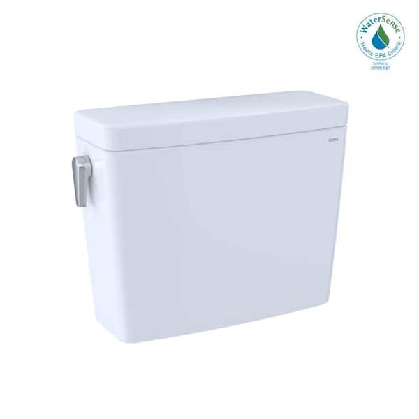 TOTO Drake 0.8/1.0 GPF Dual Flush Toilet Tank Only in Cotton White