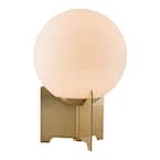 Pearl 14.4 in. White Table Lamp