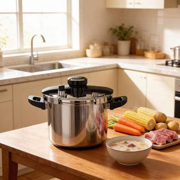 Wudkey 8.5 qt. Stainless Steel Pressure Cooker, Multi-Cooker for