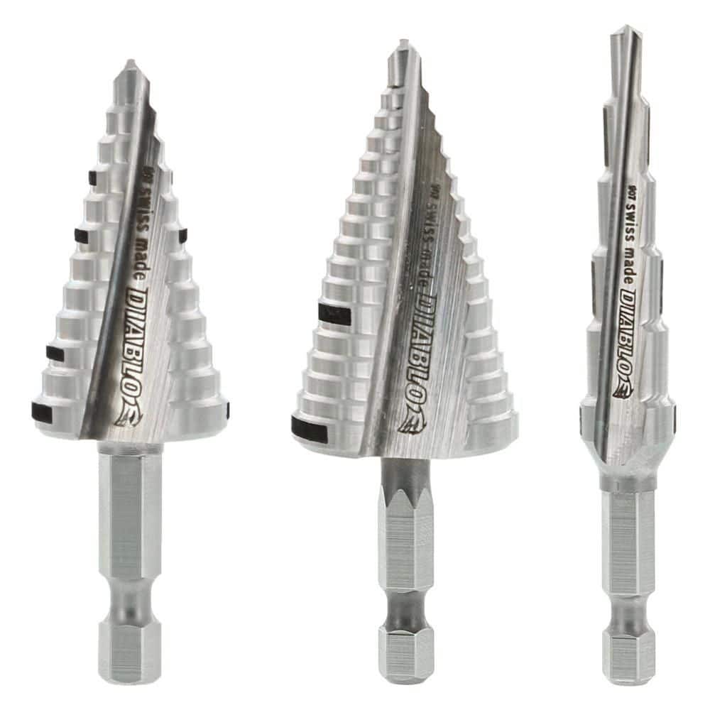 Impact Step Drill Bit Set (3-Piece) price history on PriceWatchPro