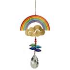 Woodstock Rainbow Makers Collection, Crystal Wonders, 4.5 in. Rainbow Wind Chime CWRAIN