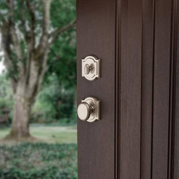 Baldwin Prestige Avendale Single Cylinder Satin Nickel Door
