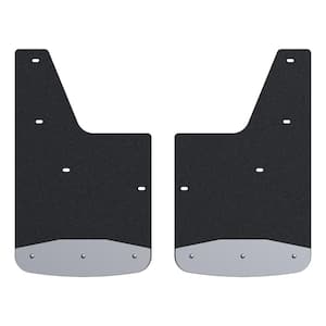 Front 12" x 20" Textured Rubber Mud Guards, Select Chevrolet Silverado 1500