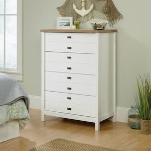 Cottage Road 4-Drawer Soft White Chest of Drawers