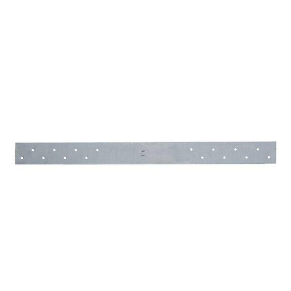 Basset Products 1-1/2 in. x 28 in. 16-Gauge 8 Holes FHA Nail Plate (50-Piece)