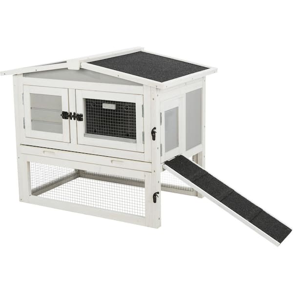 White store rabbit hutch