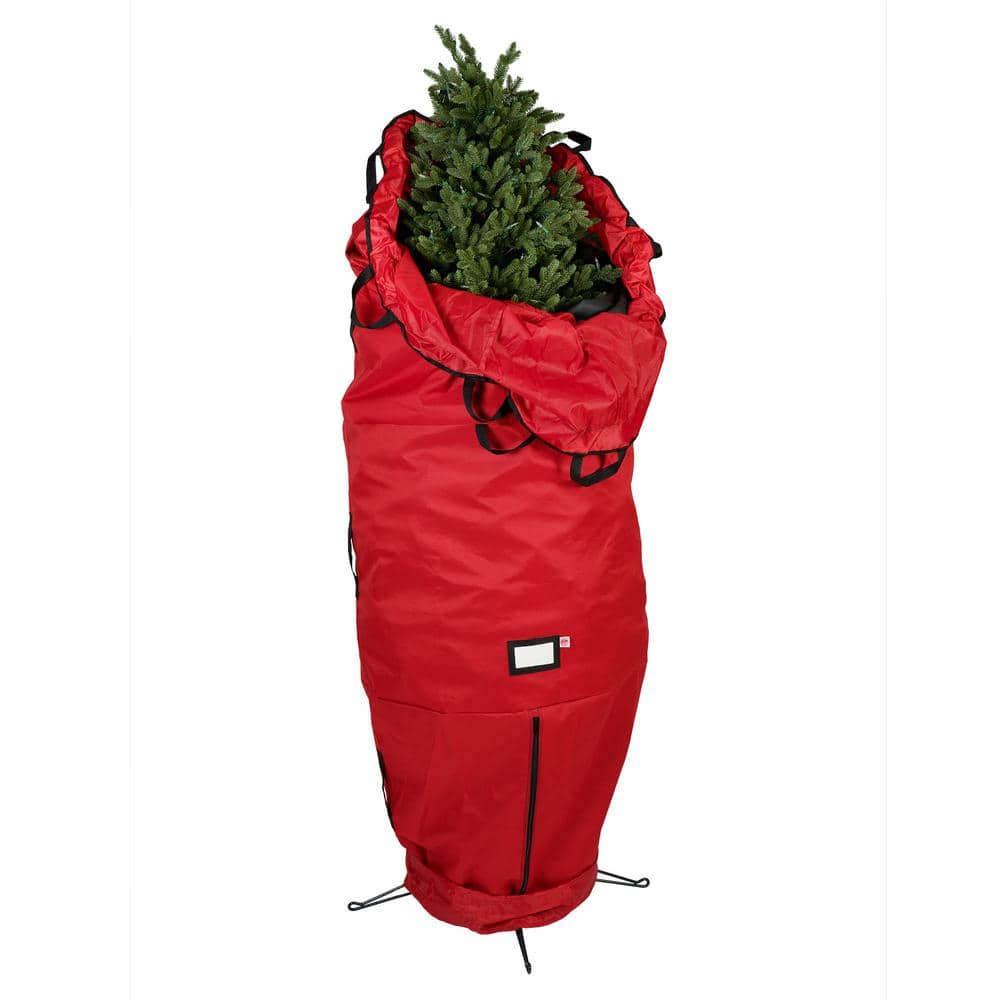 Tiny Tim Totes Premium Christmas Tree Canvas Storage Bag for Trees Up to 9  ft. Tall HWD630363 - The Home Depot