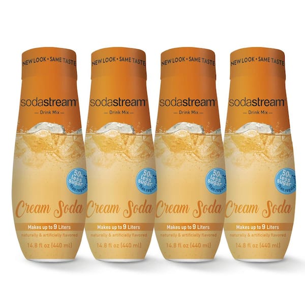 SodaStream 440 ml Cream Soda Mix (Case of 4)