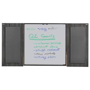 Magons 47 in. W Ash Grey Wood Conference Board