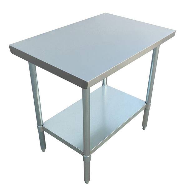 Unbranded Stainless Steel Kitchen Utility Table