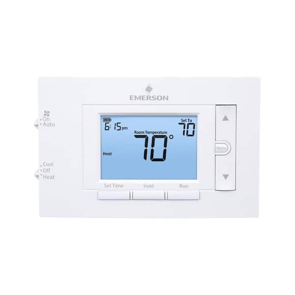 Emerson 80 Series, 7 Day Programmable, Single Stage (1H/1C) Thermostat