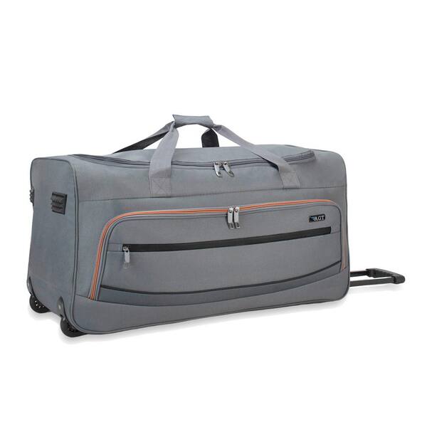 American Green Travel DuraTrail 36 in. Grey Rolling Duffel Bag