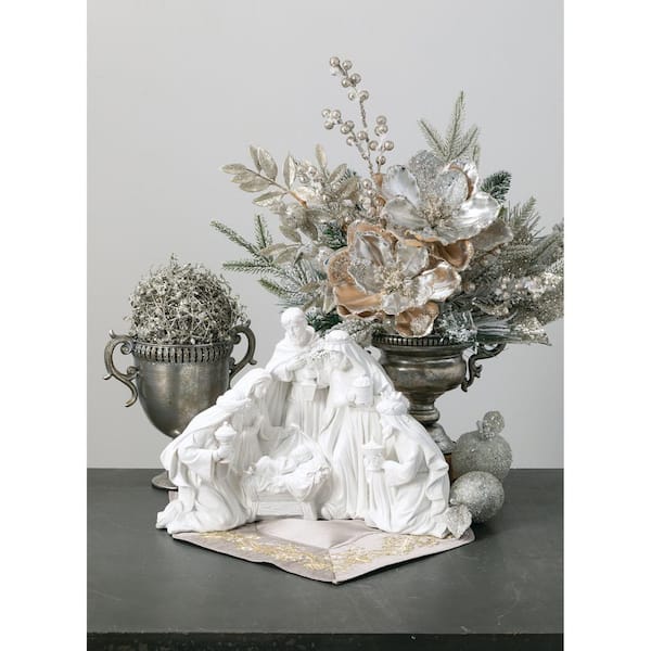 SULLIVANS 9.5" and 7.5" Silver Urn (Set of 2)