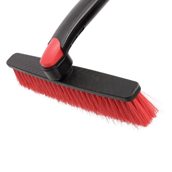Creative V-Shaped Brush Crevice Cleaning Broom 120 Head Brush Rubber. E4B6