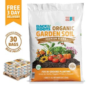 Organic Bulk Garden Soil (30 1 cu. ft. Bags)