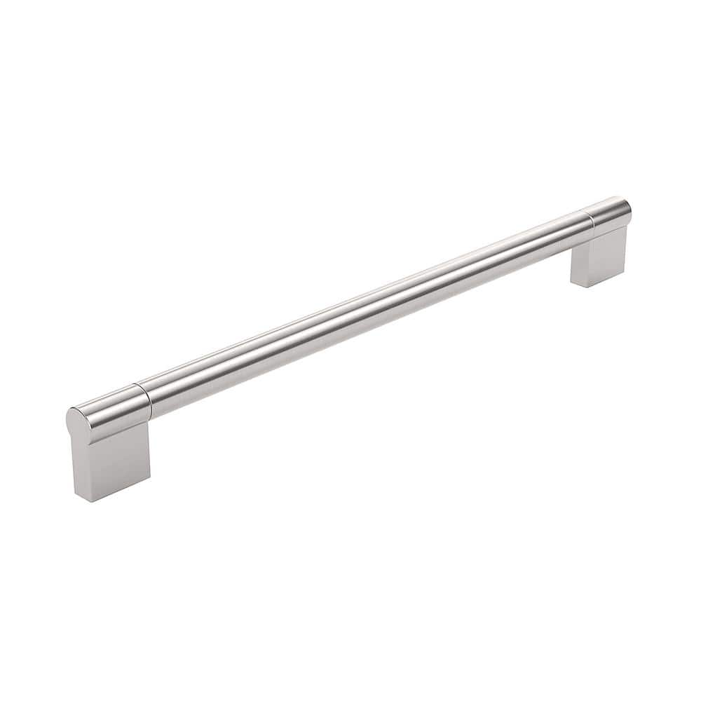 Avellino Collection 10-1/8 in. (256 mm) Modern Brushed Nickel Cabinet Bar Pull price history on PriceWatchPro