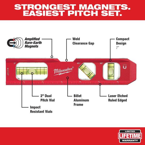 thumbnail image 2 of Milwaukee 48" Magnetic Compact Box Level (MLCMM48) – The Redstick 2 of 4