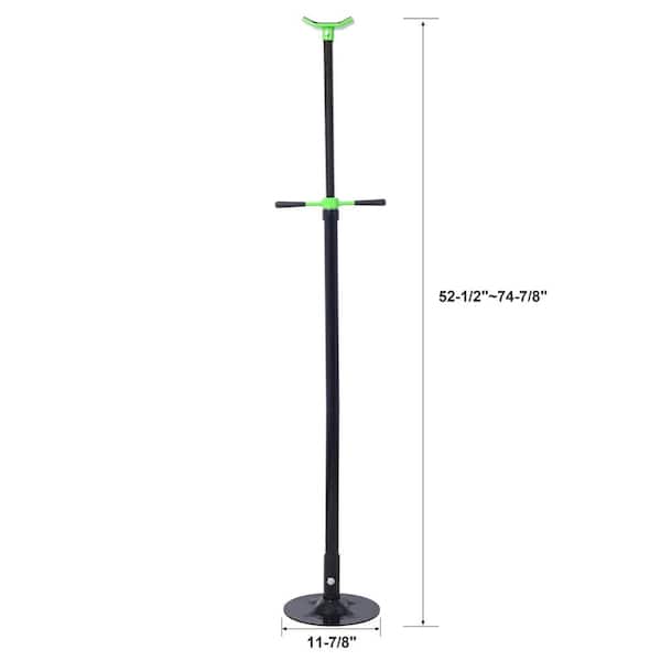 maocao hoom Under Hoist Support Stand 3/4 Ton 1650 lbs. Capacity Jack Stand Lifting from 52 1/2 to 74 7/8 in.