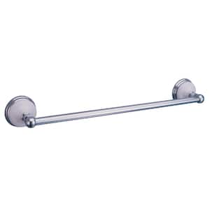 Victorian 18 in. Wall Mount Towel Bar in Polished Chrome