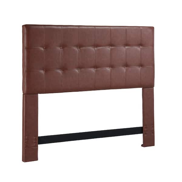 Dwell Home Inc Andez Vintage Faux Leather Full and Queen Headboard