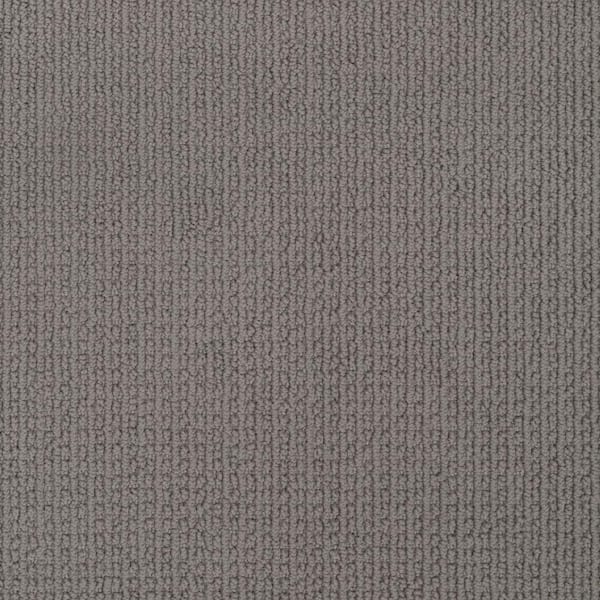 Charming Confections-Vintage Gray-Gray 35 oz. Triexta Pattern Loop Carpet - Installation Required