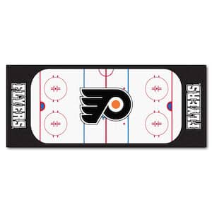 Philadelphia Flyers 3 ft. x 6 ft. Rink Rug Runner Rug