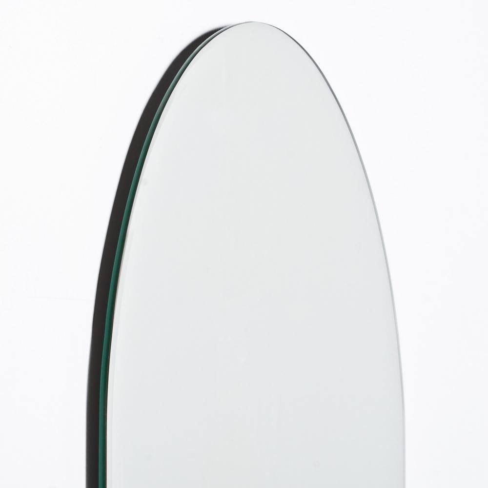 Elegant Frameless Beveled Vanity Mirror 28" x 22"
