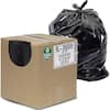 36 x 58 Black Can Liners 1.5 mil 55 Gal Rolls (100/cs) – Techniclean