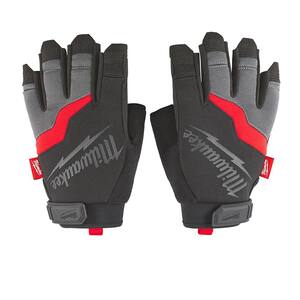 X-Large Fingerless Work Gloves