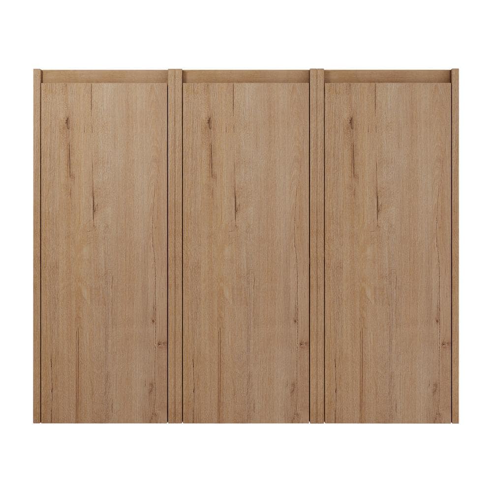 36 in. W x 10 in. D x 29.5 in. H Imitative Oak Plywood Bathroom Storage Wall Cabinet with Shelf in Yellow price history on PriceWatchPro