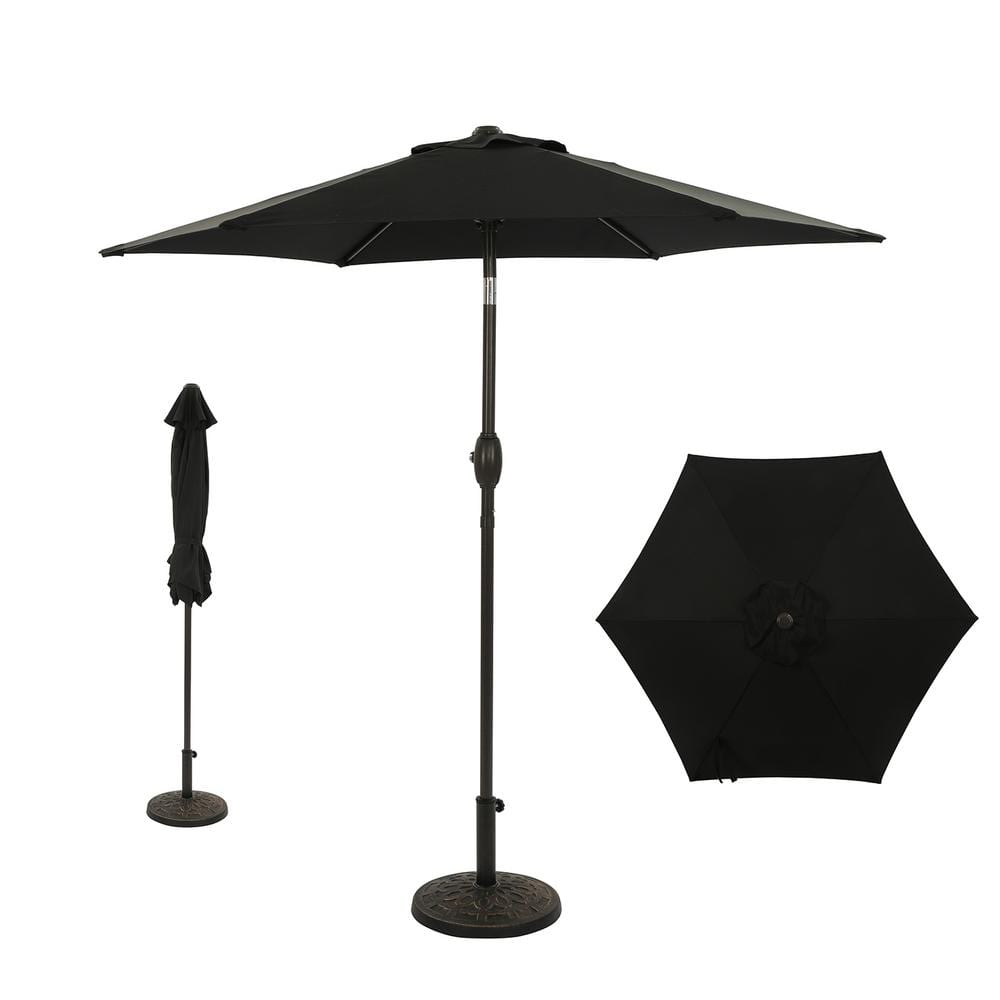 Reviews for BANSA ROSE 7.5 ft. Patio Market Umbrellas,with Crank and