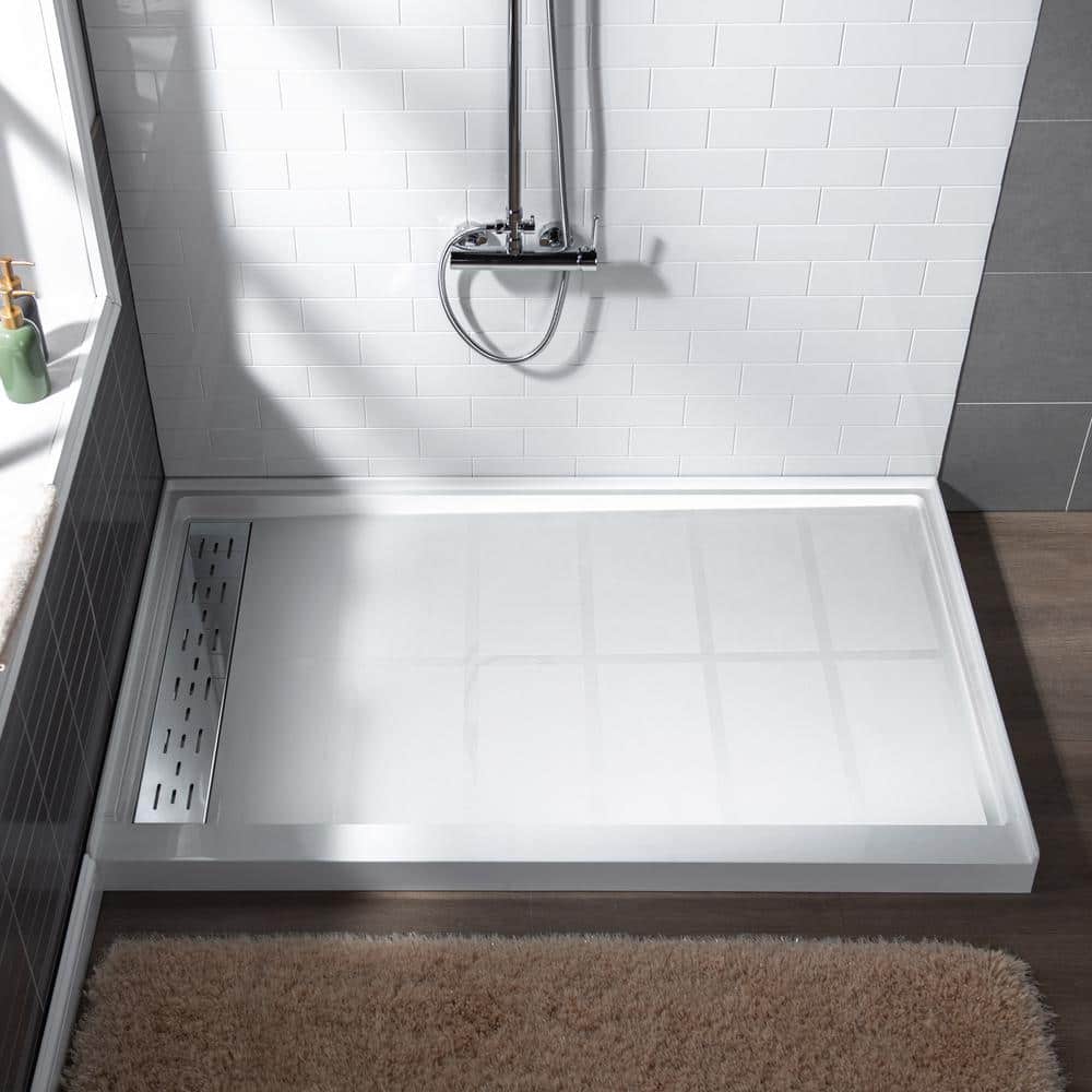 https://images.thdstatic.com/productImages/8f2d305f-feee-48fa-866c-860afd76f44b/svn/white-with-chrome-drain-cover-woodbridge-shower-pans-hsb4235-64_1000.jpg
