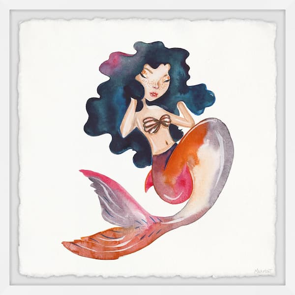 Mermaid Canvas to Paint Mermaid Party Favors Paint Party Favors Pre-drawn  Canvas 