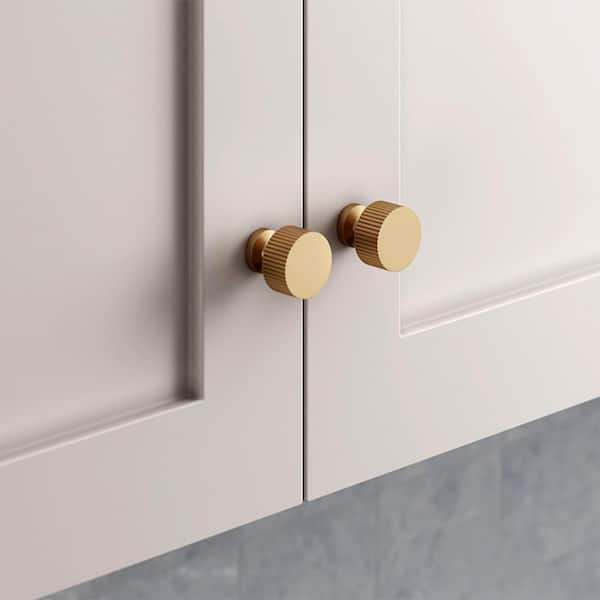 Numhew 6-Pack 1 in. x 1 in. Solid Brass Gold Cabinet Knobs, Drawer Knobs, Cabinet Pulls, Dresser Handles Knobs Numhew 6-Pack 1 in. x 1 in. Solid Brass Gold Cabinet Knobs, Drawer Knobs, Cabinet Pulls, Dresser Handles Knobs