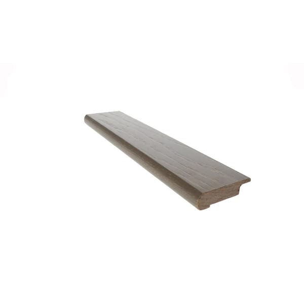 ROPPE Overlap Stair Nose Oak Starry 0.275 in. T x 2.50 in. W x 78 in. L Solid Matte Hardwood Trim