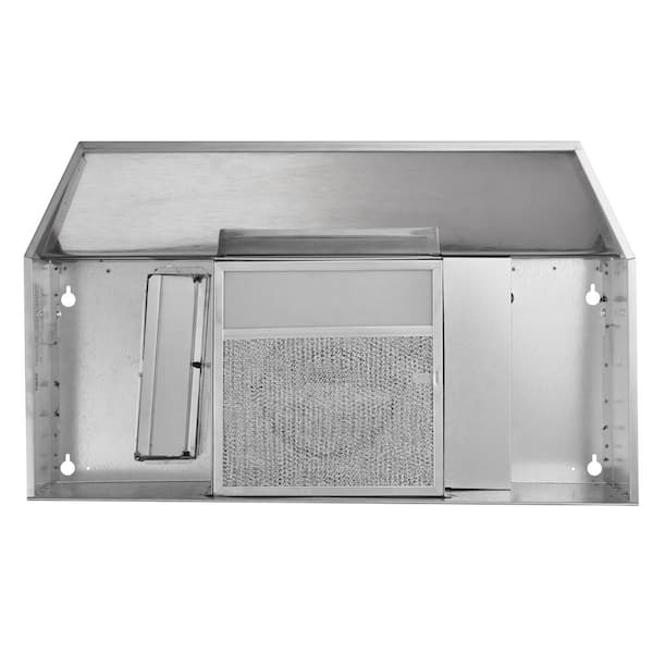 Broan-NuTone F40000 24 in. 230 Max Blower CFM Convertible Under-Cabinet  Range Hood with Light in White F402401 - The Home Depot