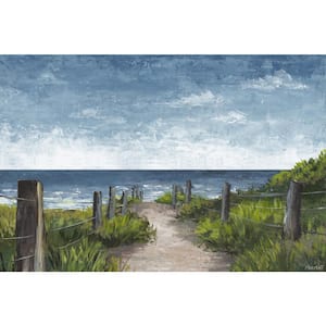 Courtside Market Welcome Beach 24x36 Canvas Wall Art - 20020157