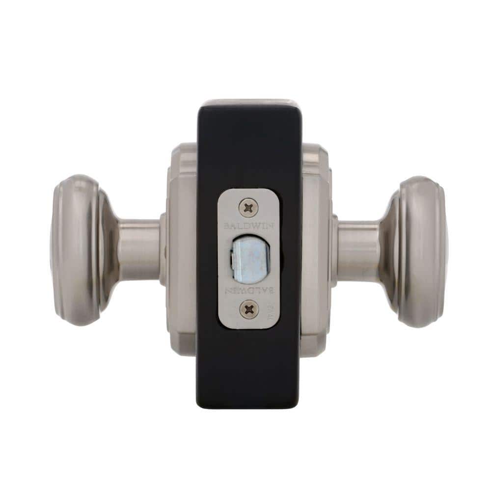 Satin Nickel Egg-Shaped Zinc Passage Door Knob