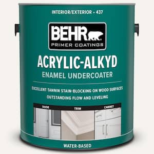 1 Gal. White Acrylic Alkyd Interior/Exterior Enamel Undercoated Primer
