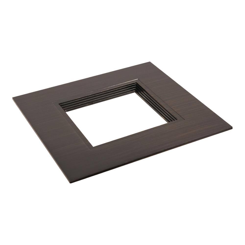 HALO RSQ 6 in. Tuscan Bronze Recessed Lighting Retrofit Baffle Square