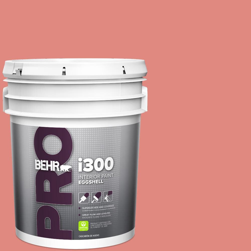 5 gal. #170D-5 Mellow Coral Eggshell Interior Paint product image for price tracking