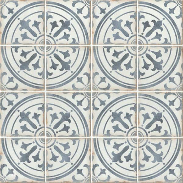 Bedrosians Casablanca Square 5 in. x 5 in. Ziane Ceramic Tile (5.27 sq. ft./Case)