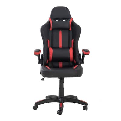 GameUP Fyzer Red Polyurethane Foam Seat Game Chair