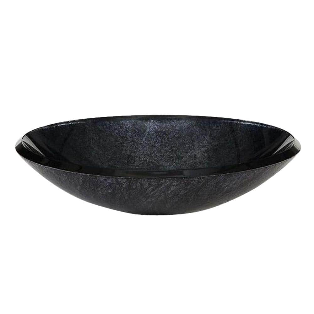 UPC 881274000558 product image for Hembry Creek Glass Vessel Sink in Metallic Smoke, Smoke / Gray / Metallic | upcitemdb.com