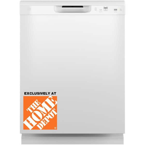 24 in. Built-In Tall Tub Front Control White Dishwasher with 58 dBA, ENERGY STAR
