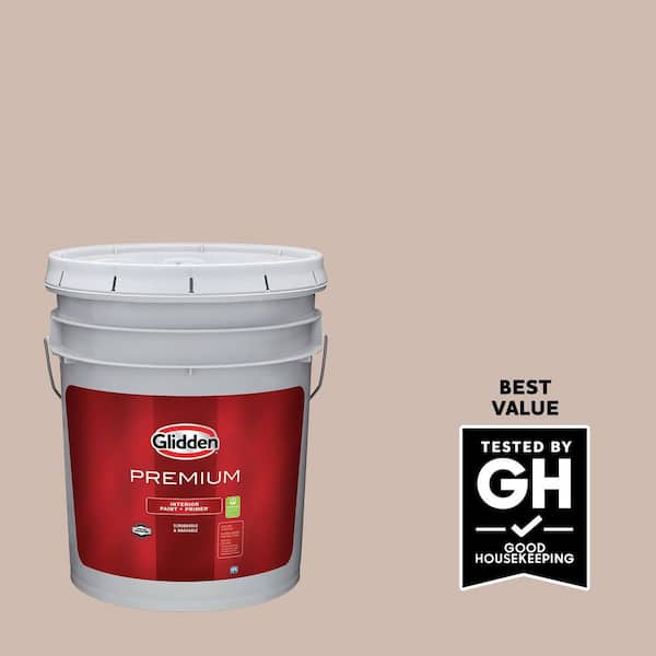 Glidden Premium 5 gal. Pueblo PPG1073-4 Eggshell Interior Latex Paint