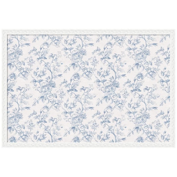 Bethany 26 in. x 38 in. White Wood Framed Memo Board